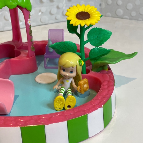Strawberry Shortcake 🍓💦Splashin Petal Pool Playset 2008 - Picture 4 of 14